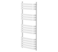 Vasco Heated Towel Rail | White | Mild Steel | 1200mm x 500mm