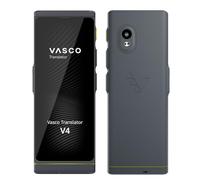 Vasco V4 Language Translator Device | 112 Languages | Free Lifetime Internet in Almost 200 Countries | Stone Gray
