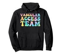 Vascular Access Team Nursing RN Nurse Appreciation Groovy Pullover Hoodie