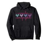 Vascular Sonographer Sonography Ultrasound Tech Cardiac Pullover Hoodie