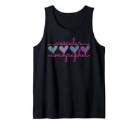 Vascular Sonographer Sonography Ultrasound Tech Cardiac Tank Top