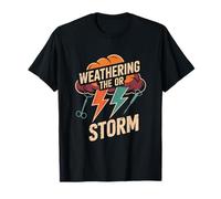 Vascular Surgeon Weathering The OR Storm T-Shirt