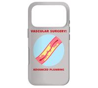 Vascular Surgery: Advanced Plumbing funny PA, surgeon, Nurse Case for iPhone 17 Pro
