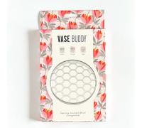 Vase Buddy, Reusable Silicone Flower Arranging Grid, Stretches Over The Rim of Vase, Self-Grips to Glass, for Easy Flower Arranging. Fits vase Openings from 12cm - 20cm (5" - 8").