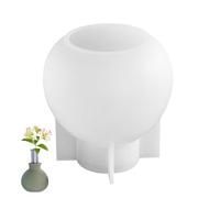 Vase Casting Moulds - 7.5 x 8 cm Halloween Pumpkin Shaped Silicone Mould for Chalk Vases | Candle Holder Test Tube Flower Holder | DIY Decorative Vase Casting Mould