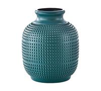 Vase - Ceramic Look Vase, Unbreakable Small Vases, Centerpieces, Decorative Flowers, and Modern Home Decor, Boho Style Vases for Decorating