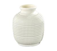 Vase - Ceramic Look Vase, Unbreakable Small Vases, Centerpieces, Decorative Flowers, and Modern Home Decor, Boho Style Vases for Decorating