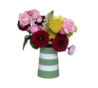 Vase: Cornishware Medium Lighthouse Vase, Willow Green
