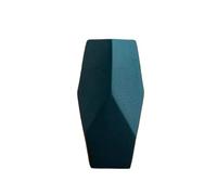 Vase Flower Black Ceramic Living Room Dry Flowers Rose Arrangements Minimalist Tabletop Decoration and Ornaments With a Sense(Green)