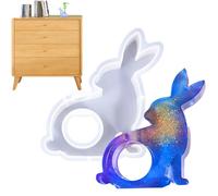 Vase Mould | Rabbit Design Flower Pot Template, Silicone Mould for Propagating Hydroponics - for Home Office Wedding DIY Decor and Flower Stand