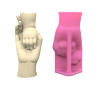 Vase Moulds Silicone Flowerpot Molds Planter Molds Hands Shape Pen Storage Stand Moulds for Crafting Silicone Craft Mold