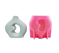Vase Resin Mold Pen Holder Silicone Flower Pot Epoxy Casting Organizer Storage Table Decor Mold Flower Molds Epoxy