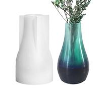 Vase Resin Mould - Epoxy Mold Set, Tall Flower Mold, Vase Craft Mould | Decorative Silicone Resin Casting Mould with Elegant Finish for Table Decorations