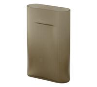 Vase Ridge Taupe brown M