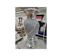 Vase Sparkle Bling Crushed Spiral Pot 40x20cm