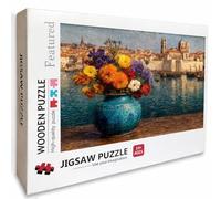 Vase Wooden Jigsaw Puzzles 39x28in, Architecture Jigsaw Puzzles 2000 Pieces for Adults with Box, Back Lettering Easy to Distinguish, Educational Challenging Game, Summer Decor, Beautiful Gifts, X-4859