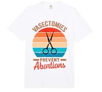 Vasectomy Prevent Abortion Comfort Colors Adult Heavyweight T-Shirt