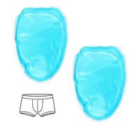 Vasectomy Reusable Cold Ice Packs for Testicular Support and Pain Relief, Vasectomy Gift for Men (Blue-2 Excluding Underwear) (Lake Blue 2)