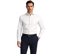 Vasego Men's Formal Dress Shirt - Regular Fit Long Sleeve Button-Down Collar Shirt, Wrinkle-Resistant Cotton Blend, Business Casual Office Wear - Ideal for Work, Wedding, Party, Or Daily Outfits