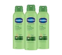 Vaseline Intensive Care Spray Moisturiser Aloe Sooth 3 X 190Ml