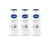Vaseline 600ml Advanced Repair Body Lotion x3