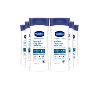 6x Expert Care Instant Dry Skin Rescue 'Body Lotion', 400ml Vaseline White One Size