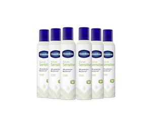 Vaseline 6X Proderma Aloe Sensitive 'anti Perspirant' Deodorant 250Ml In White White