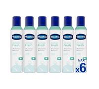 Vaseline Active Fresh Pro-derma Anti-perspirant Spray 250 Ml | 48h Sweat Protection & Long-lasting Freshness | Pack of 6