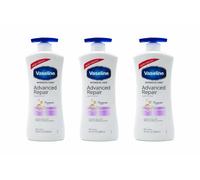 Vaseline Advance Repair Lotion Pump 600ml - Pack of 3