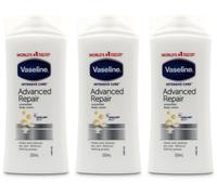Vaseline Advanced Repair Lotion 200ml | Moisturising | Skin Care X 3