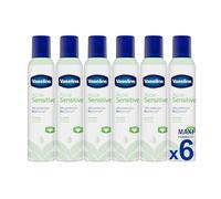 Vaseline Aloe Fresh Pro-derma Anti-perspirant Spray 250 Ml | 48h Sweat Protection & Long-lasting Freshness | Pack of 6