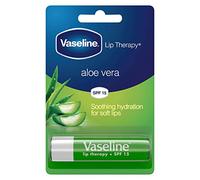 Vaseline Lip Therapy With Petroleum Jelly Balm, Aloe Vera, 8 Pack