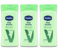 Vaseline Aloe Soothe Body Lotion 200ml X 3