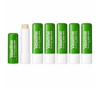 Vaseline Aloe Vera Lip Care Stick 4.8g x6 Pack Moisturising Lip Balm for Dry Lips Hydrating Lip Therapy with Aloe Vera Daily Lip Care for Soft Smooth Lips