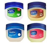 Vaseline Blue Seal Series Variety 4 PackCocoa Butter Vitamin E Aloe fresh Original