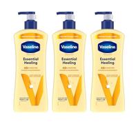 Vaseline Body Lotion 600ml x3 Essential Healing Dry Skin Care