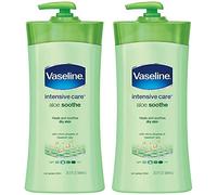 Vaseline Intensive Care With Aloe Soothe For Dry Skin Non Greasy Body Lotion 600 ML