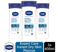 Vaseline Instant Dry Skin Rescue Body Lotion For Very Dry Skin 400 ml