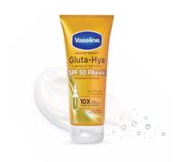 Vaseline Gluta Hya - Antioxidant SPF 50 P Sunscreen for Face & Body | Glutathione & Hyaluronic Acid infused Sunscreen 175 ML