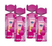 Vaseline Gluta-Hya Dewy Radiance Gift set 200 ml, Pack of 4