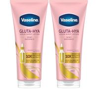 Vaseline Gluta-Hya Dewy Radiance Serum Burst Lotion Moisturiser - Body Lotion with GlutaGlow™, Niacinamide, Hyaluron & Antioxidants 10x Stronger Than Vitamin C*, For Radiant, Dewy Skin in 5 Days 200ml