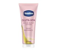 Vaseline Gluta-Hya Dewy Radiance Serum Burst Lotion Moisturiser - Body Lotion with GlutaGlow™, Niacinamide, Hyaluron & Antioxidants 10x Stronger Than Vitamin C*, For Radiant, Dewy Skin in 5 Days 200ml