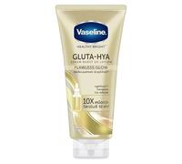 Vaseline Gluta-Hya Flawless Glow Lotion for Face & Body | Gives Brighter Skin | Glutathione & Pro-Retinol Infused Moisturizer, 300ml