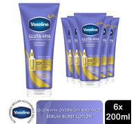 Vaseline Gluta-Hya Lotion Dewy Radiance, Flawless Tone &Overnight Radiance 200ml