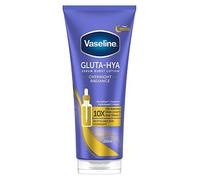 Vaseline Gluta-Hya Overnight Radiance Serum Burst Lotion Moisturiser - Body Lotion with GlutaGlow™, Hyaluron, Collagen & Antioxidants 10x Stronger Than Vitamin C*, For Plumper Skin in 5 Days 200ml