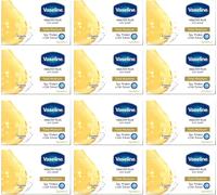 Vaseline Healthy Plus Bar Soap total Moisture Soy Protein + Oat Extract 75g x 12