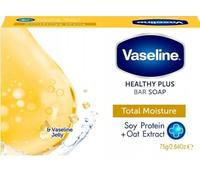 Vaseline Healty Plus Total Moisture Soap 6 x 75g | Pack of 6