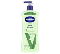 Vaseline Intensive Care Body Lotion Aloe Soothe 600ml, Deeply Moisturising Body Moisturiser for Dry Skin, With Aloe Vera and Micro Droplets of Vaseline Jelly, Fast Absorbing Formula