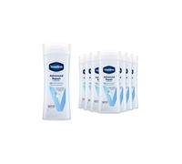Vaseline Intensive Care Body Lotion Advanced Repair Fragrance Free 400ml, 8 Pack