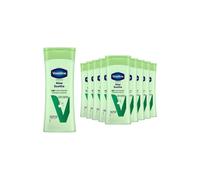 Vaseline Intensive Care Body Lotion Aloe Soothe 48H Moisture 400ml, 10 Pack in White